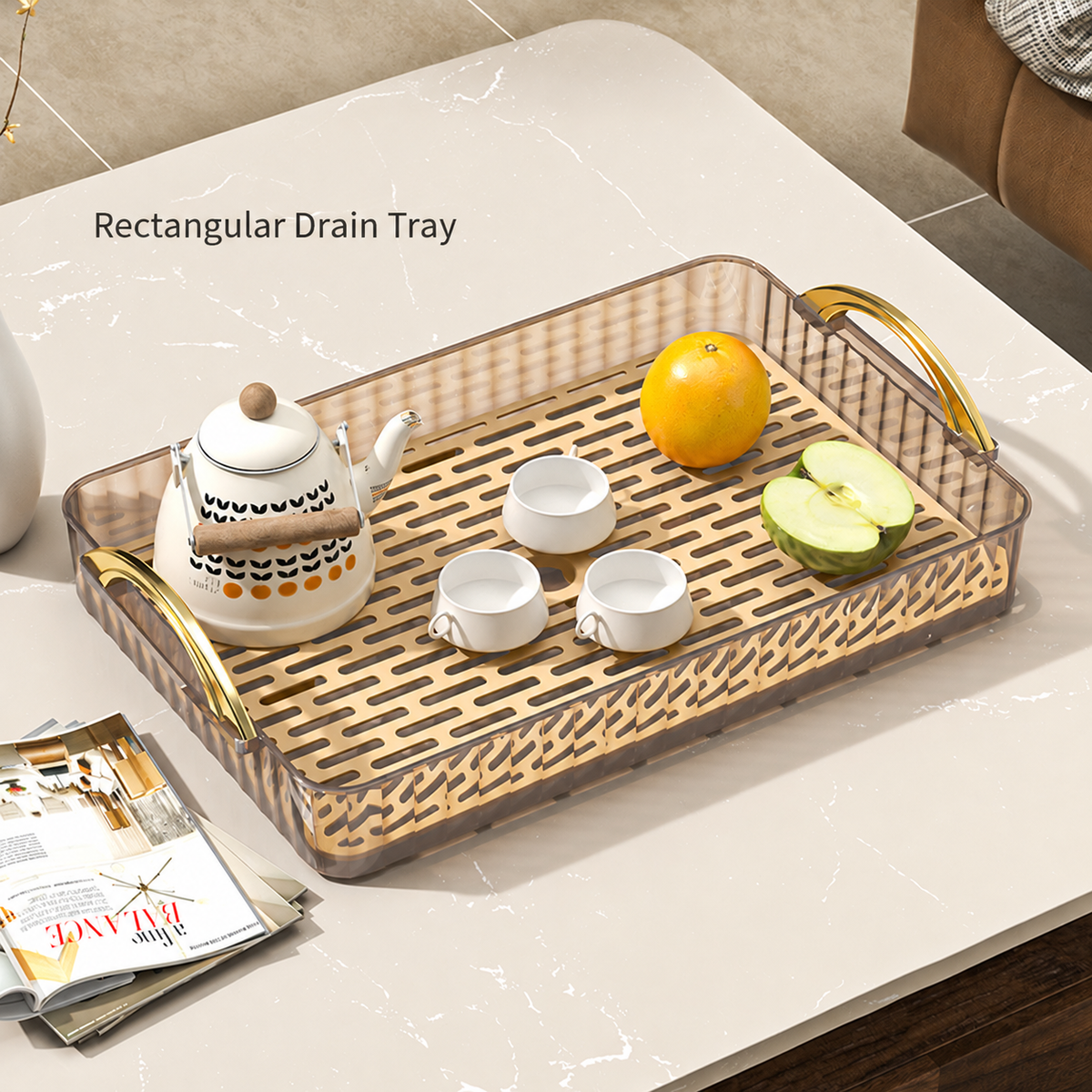 Ribbed Rectangular Drain Trays — image 3
