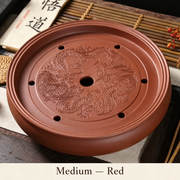 Dragon-Pattern Ceramic Tea Tray — image 10