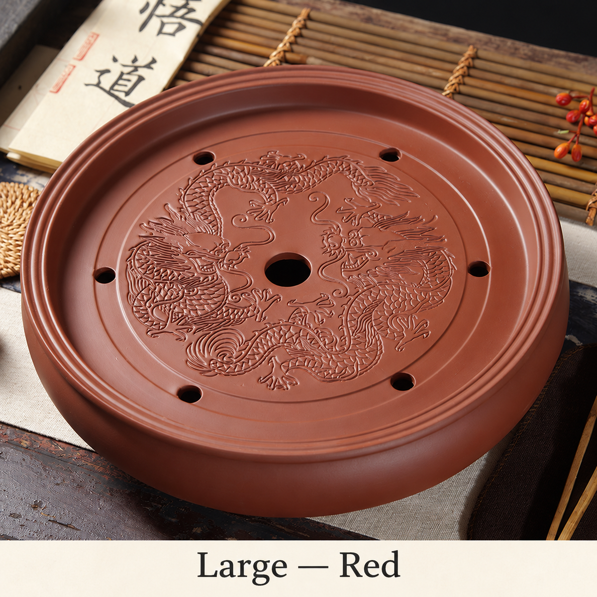 Large — Red