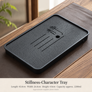 Stillness-Character Tray - 43 x 26 cm