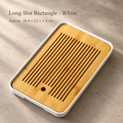 Bamboo-Top Gongfu Tea Trays — image 4