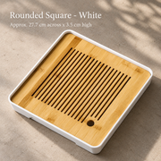 Rounded Square - White