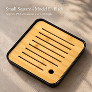Small Square - Model E - Black