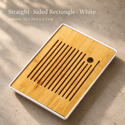 Straight-Sided Rectangle - White