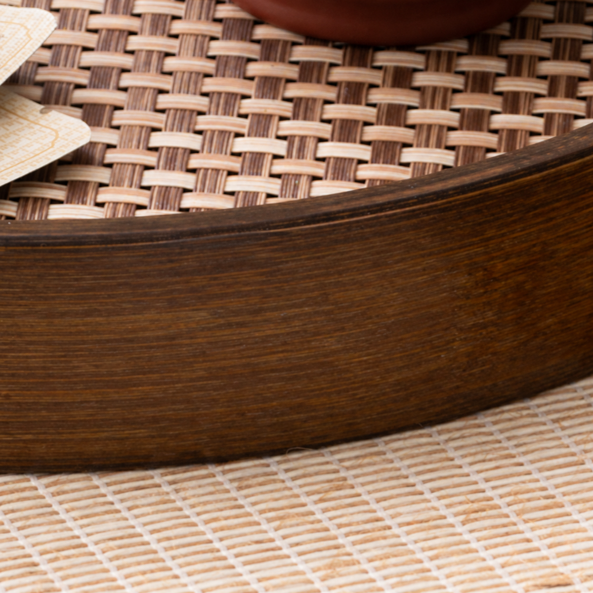 Rim and Woven Floor