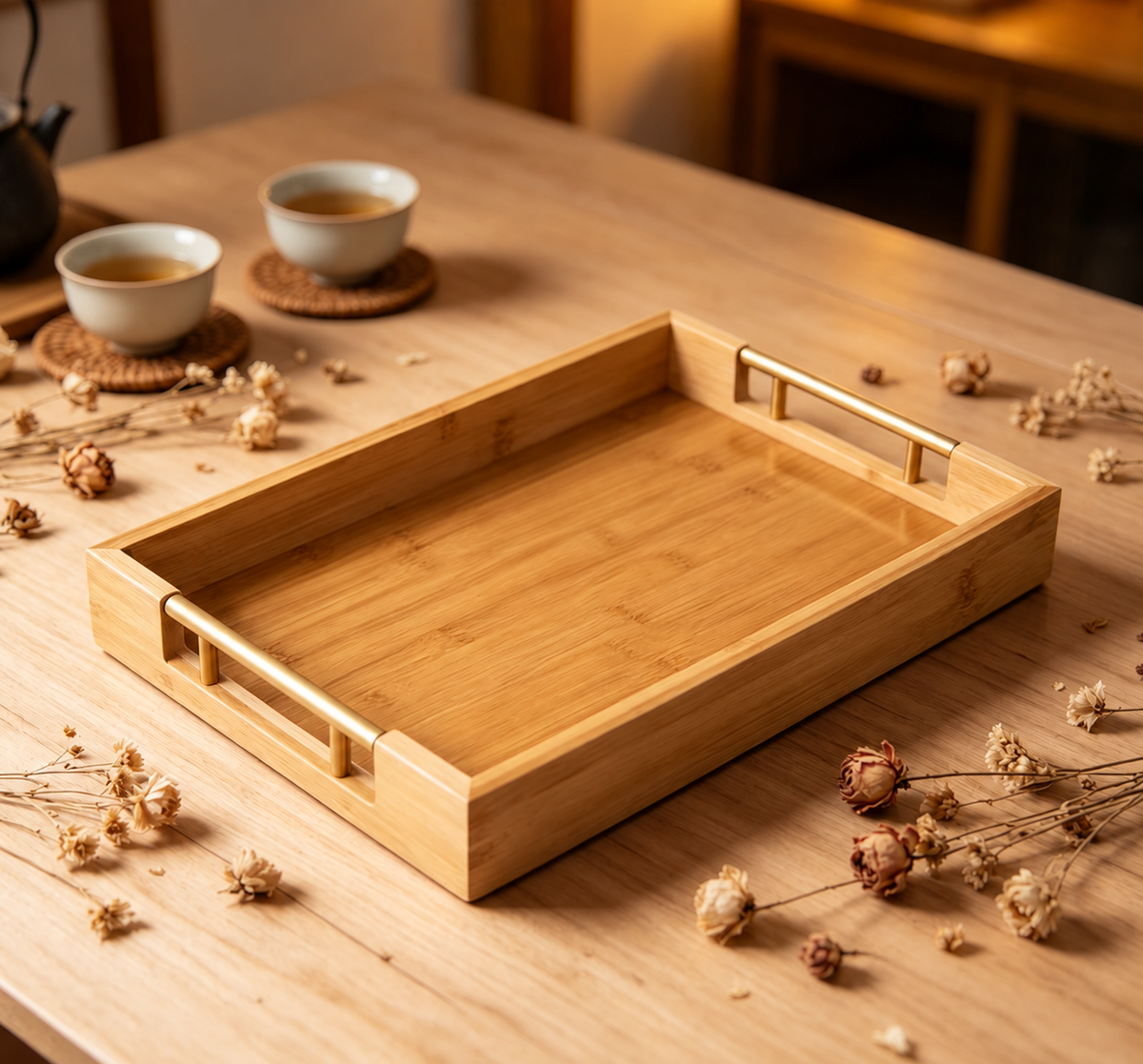 A Warm Tea Setting