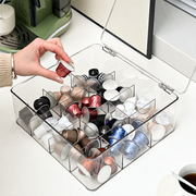 Clear Twelve-Compartment Tea Organizer — image 5