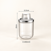 Transparent - 1,400 ml