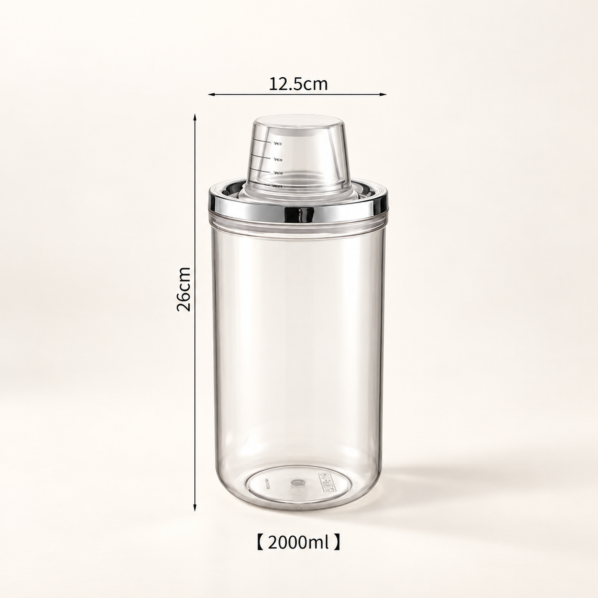 Transparent - 2,000 ml