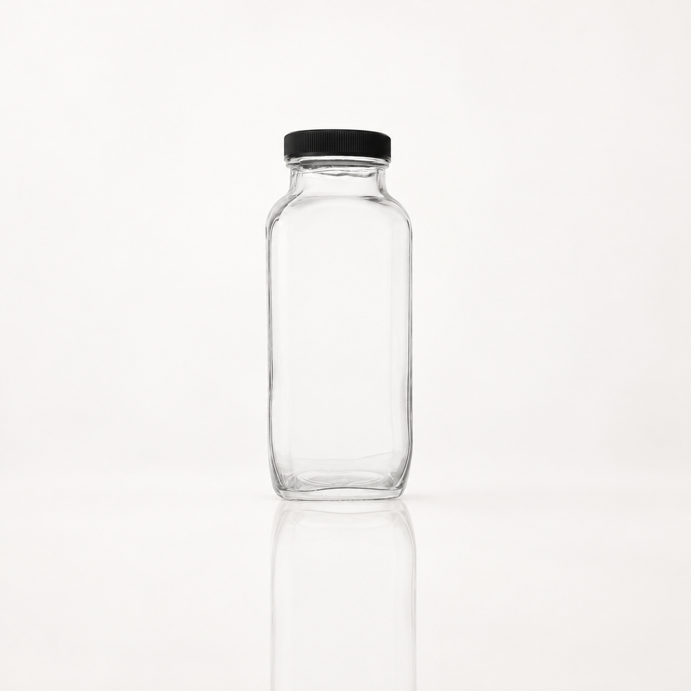 Clear / Black Cap