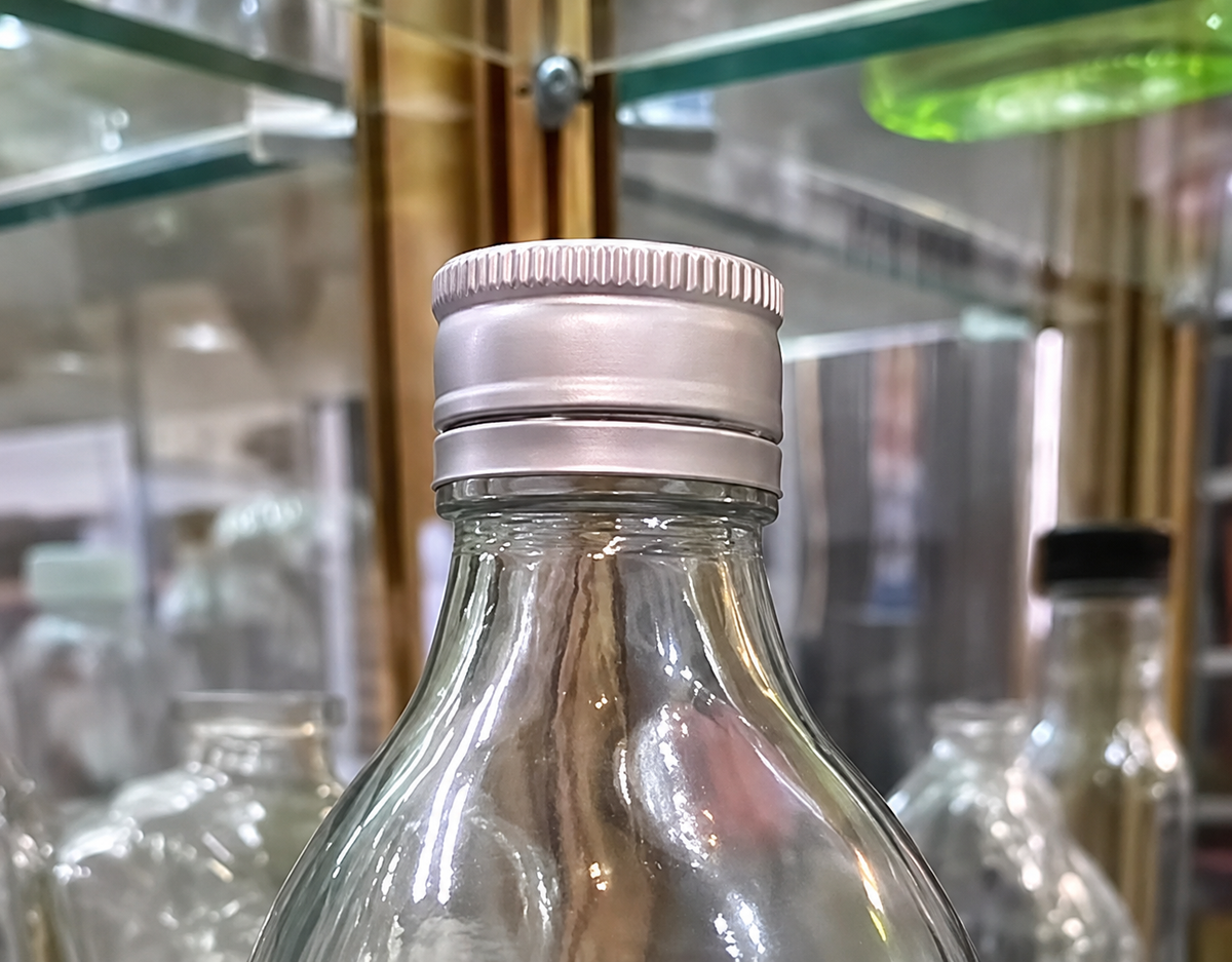 Glass Beverage Bottle