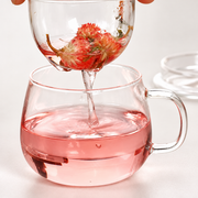 Round Glass Tea Infuser Mug — image 2
