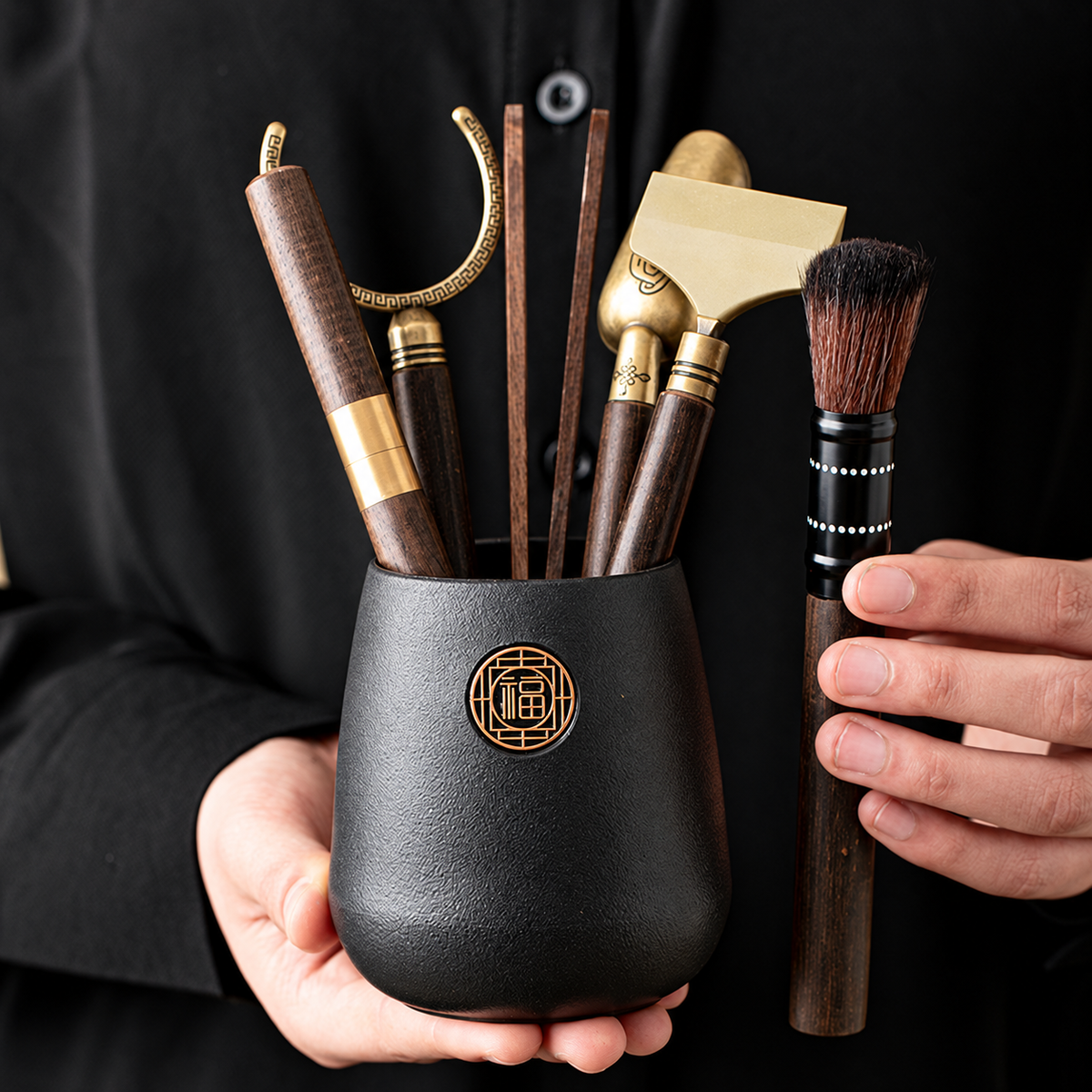 Gongfu Tea Tool Sets and Decorative Holders — image 2