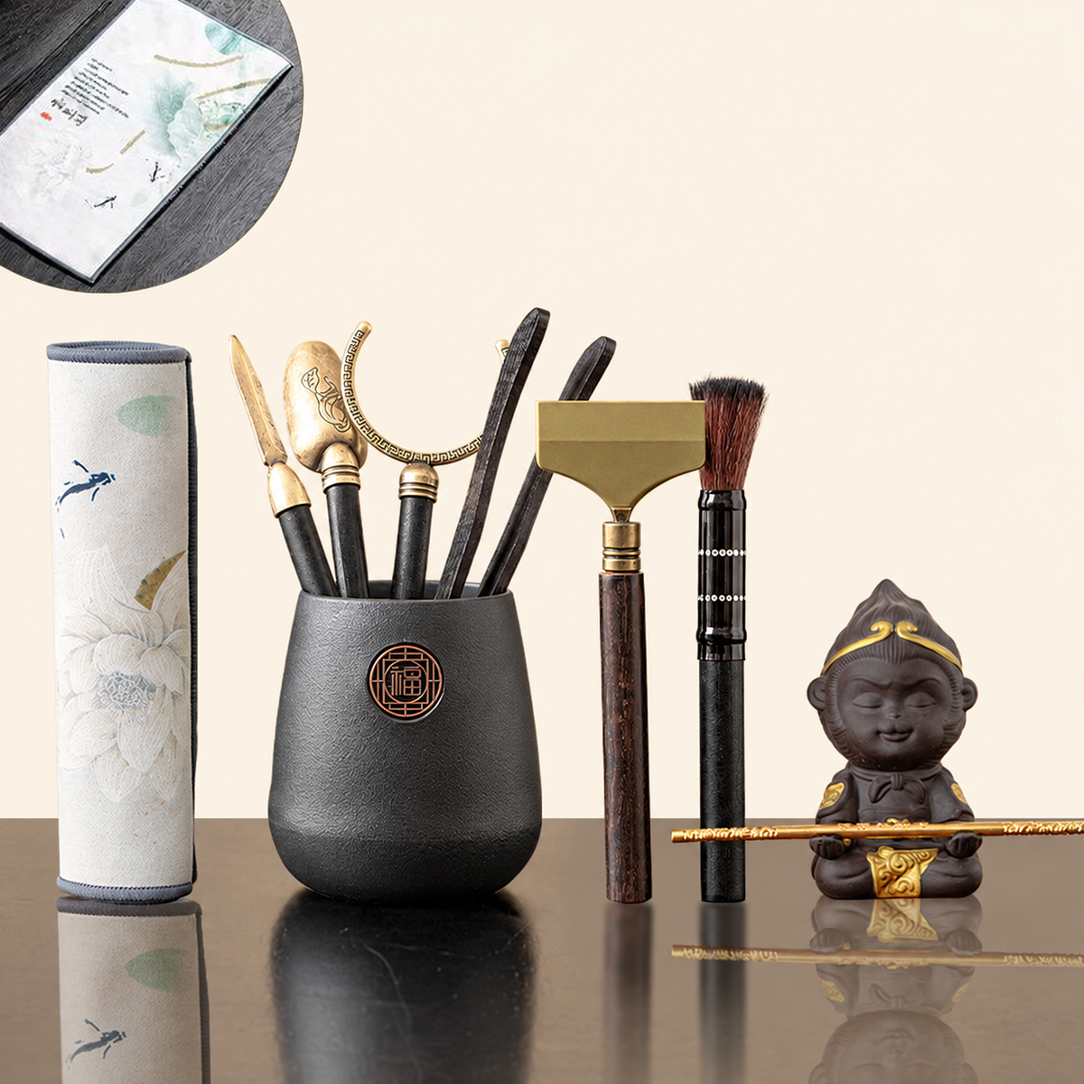 Gongfu Tea Tool Sets and Decorative Holders — image 12