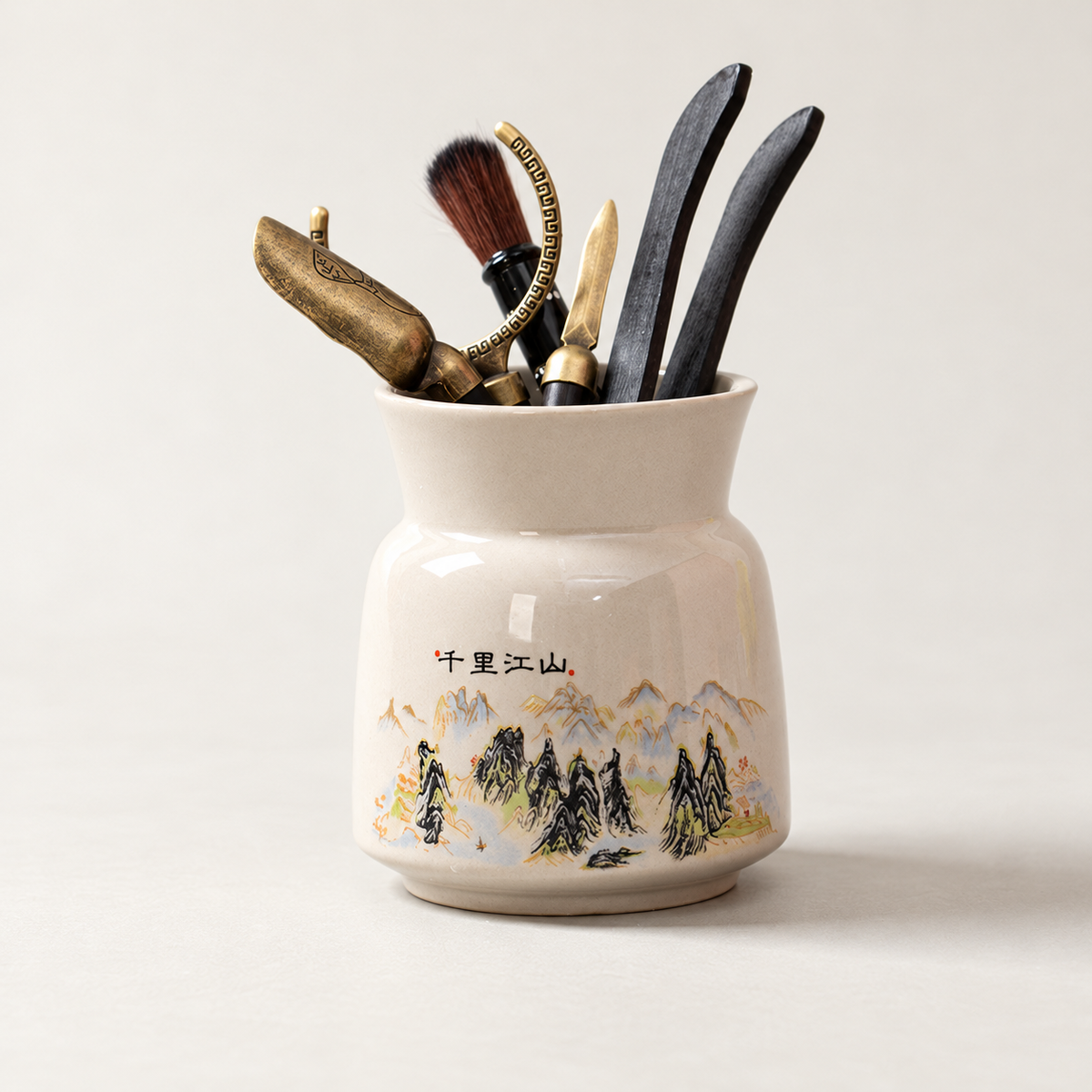 Tea Ritual Tool Set with Ceramic Holder — image 17