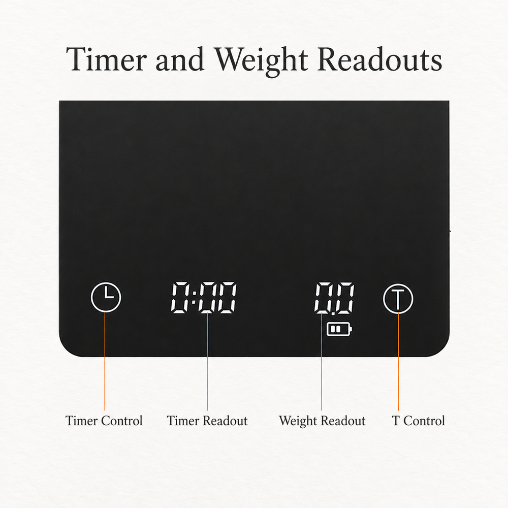 Digital Coffee Scale with Timer — image 2