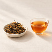 AI brewing scene concept — Ninger Golden Honey Black Tea