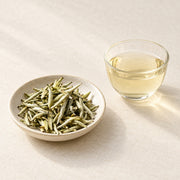 AI brewing scene concept — Silver Needle White Tea — Jinggu, Yunnan