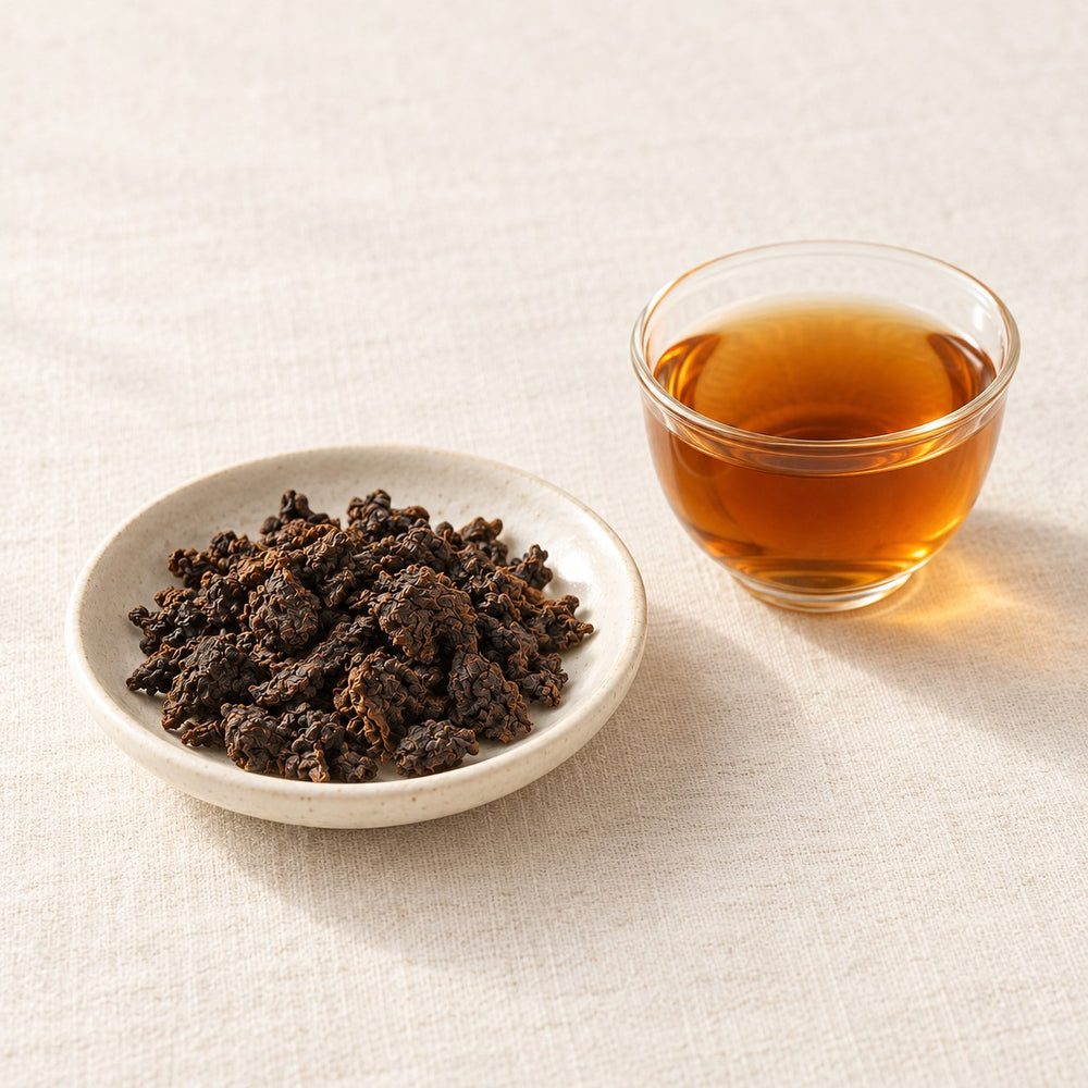 AI brewing scene concept — Charcoal-Roasted Tieguanyin — Gande, Anxi