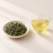 AI brewing scene concept — Laoshan Green Tea — Qingdao, Shandong