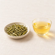 AI brewing scene concept — Junshan Island Yinzhen Yellow Tea