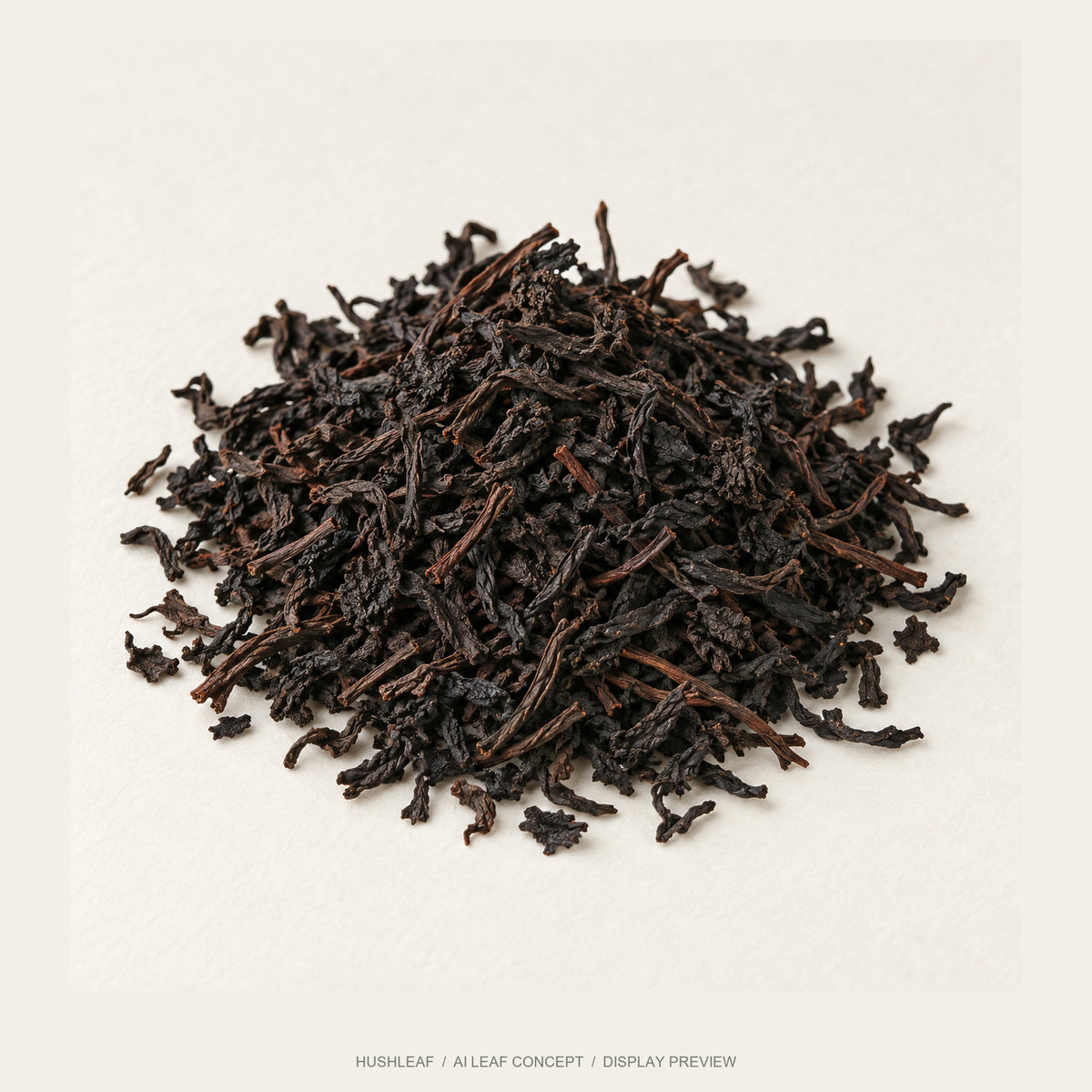 AI leaf concept — Tian Jian Dark Tea — Gao Jia Shan