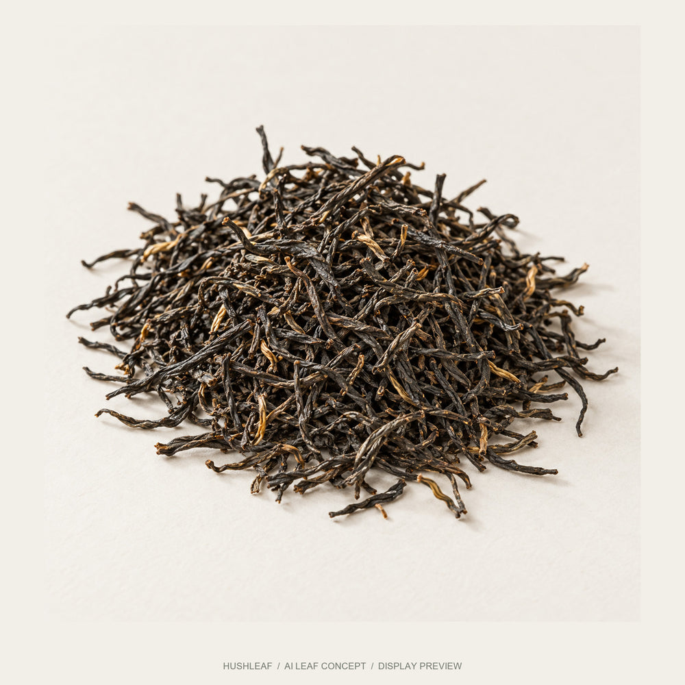 AI leaf concept — Keemun Mao Ya Black Tea — Qimen