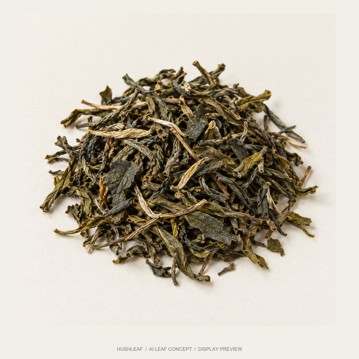 AI leaf concept — Raw Puer Loose Maocha — Zhangwai, Mengku