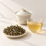 AI brewing scene concept — Raw Puer Loose Maocha — Zhangwai, Mengku