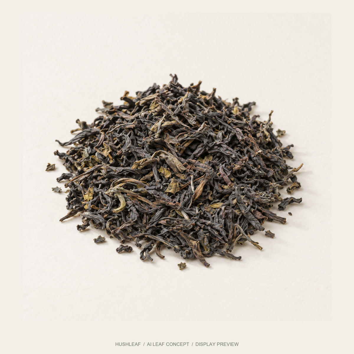 AI leaf concept — Mengding Huang Da Cha Yellow Tea — Yaan