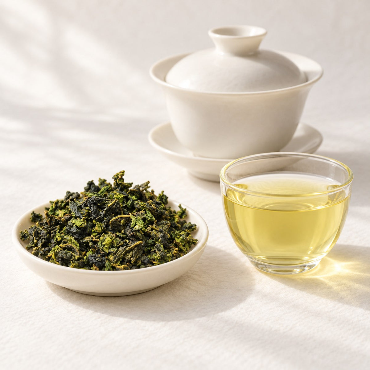 AI brewing scene concept — Qing Xiang Tieguanyin Oolong — Houtian