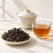 AI brewing scene concept — Qi Dan Da Hong Pao Oolong — Dashuikeng