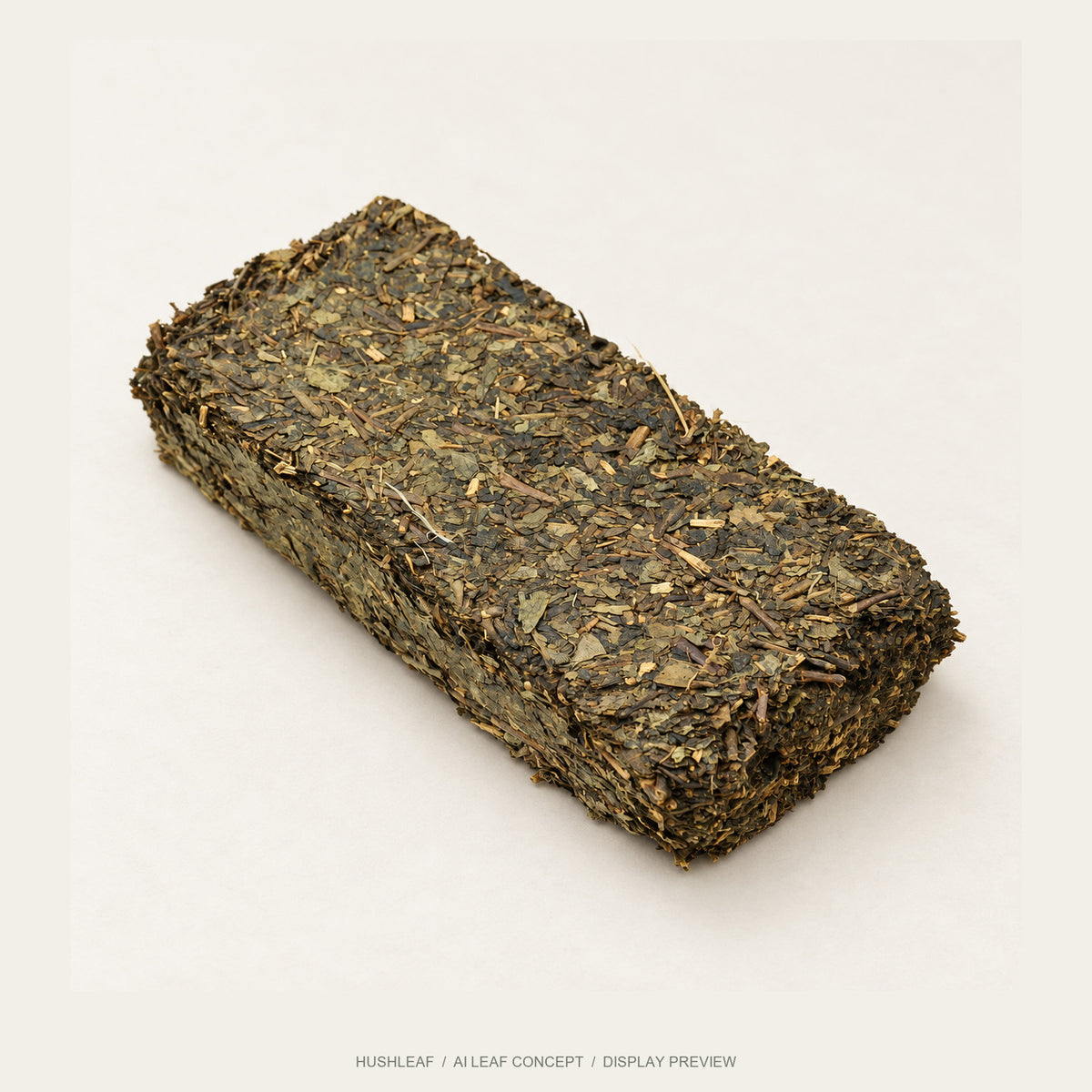 AI leaf concept — Fu Zhuan Dark Tea — Anhua