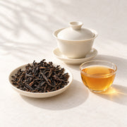 AI brewing scene concept — Shui Jin Gui Rock Oolong — Wuyishan